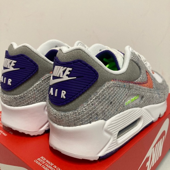 New nike air max 90 electric green athletic shoes - Picture 2 of 8